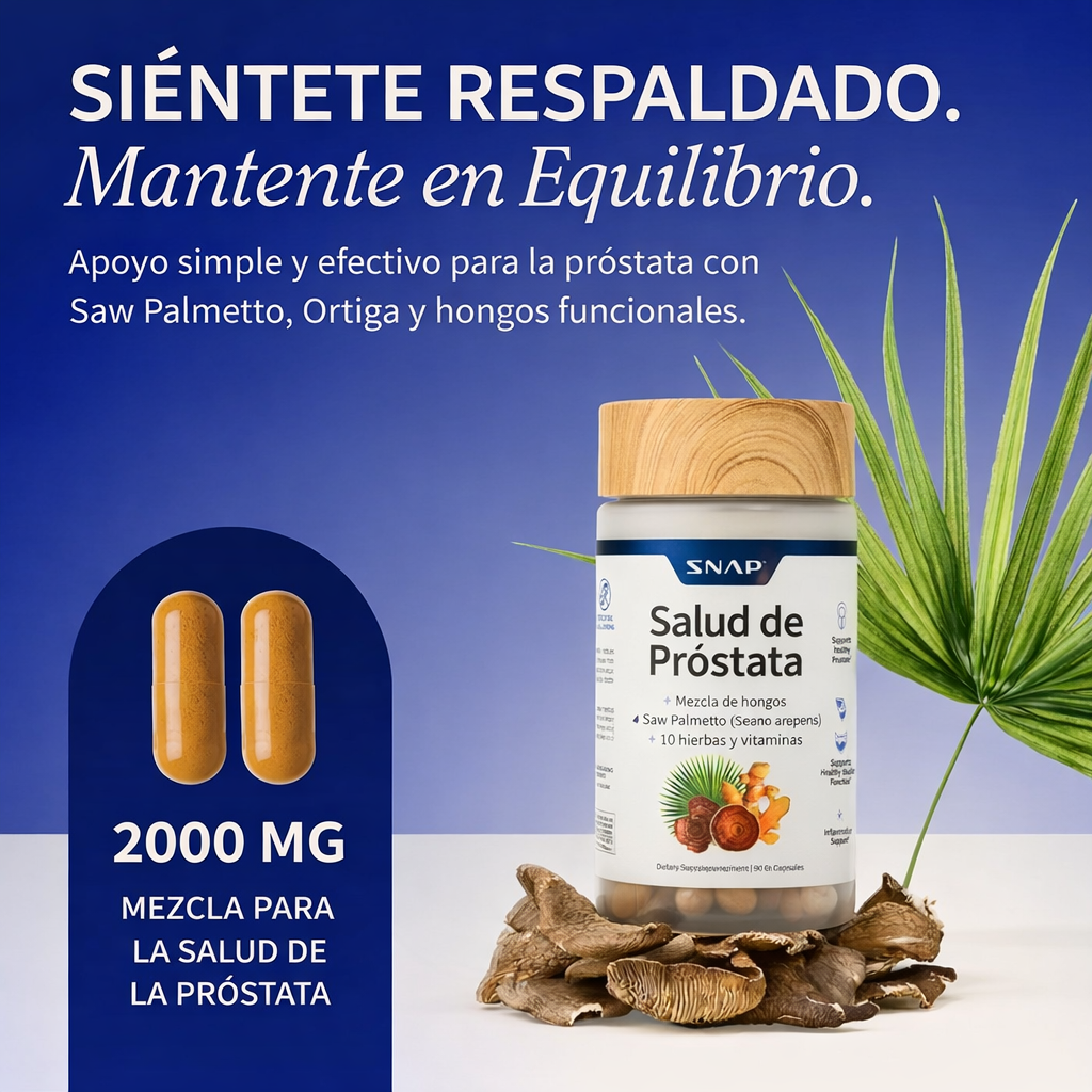 Prostate Health – Fórmula Avanzada para el Cuidado de la Próstata