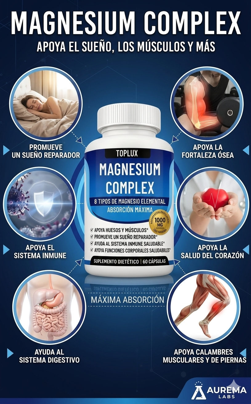 Magnesium Complex Premium 90 Cápsulas
