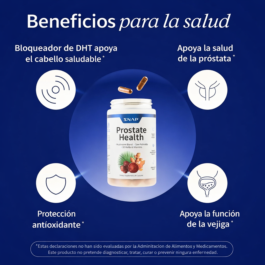 Prostate Health – Fórmula Avanzada para el Cuidado de la Próstata